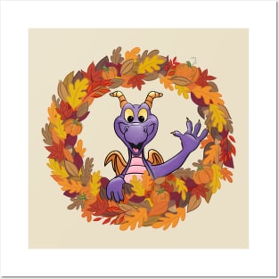 Fall Figment at Epcot Posters and Art